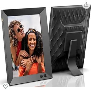 Lola digital picture frame, 8 inch frame, black
